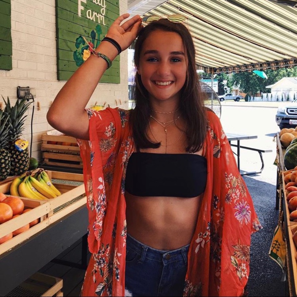 Long floral kimono
